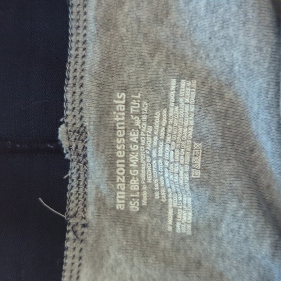 Amazon Essentials Boxer Brief Large Grey - Picture 2 of 2